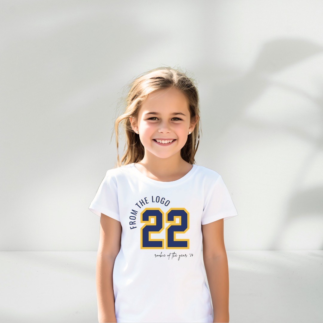 From the Logo Rookie of the Year Kids Short Sleeve Tee